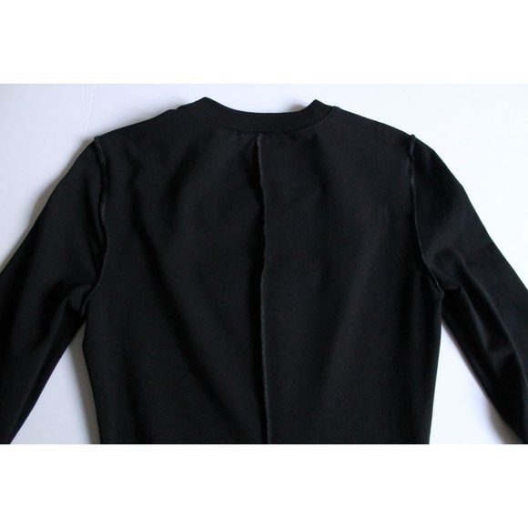 Versace Jeans Couture Black Cutout Front Mini Dress Size 8 - Picture 7 of 11